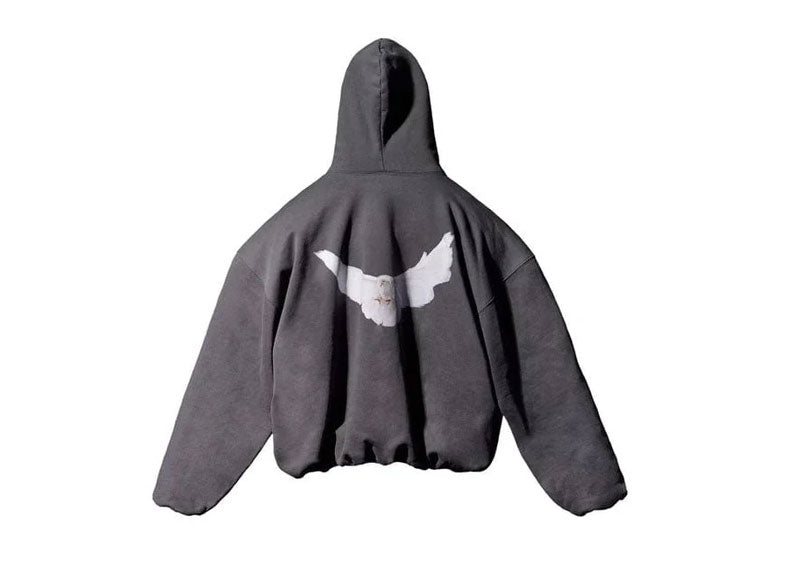 Yeezy Gap Engineered by Balenciaga Dove Hoodie Black | Soul Gallery