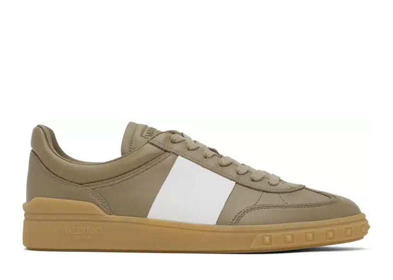 Valentino Garavani Upvillage Low-Top Sneaker Taupe | Soul Gallery