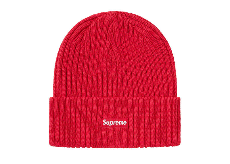 Supreme Overdyed Beanie Red