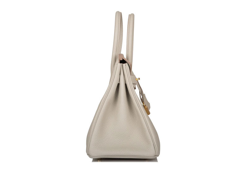 Hermès Birkin 30 Gris Perle Togo Gold Hardware