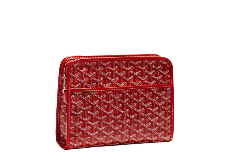 Goyard Jouvence Toiletry Bag MM Red