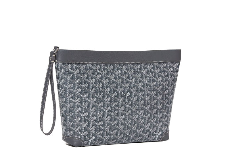 Goyard Conti Pouch Grey