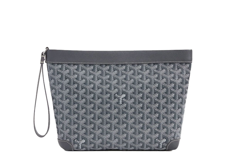 Goyard Conti Pouch Grey