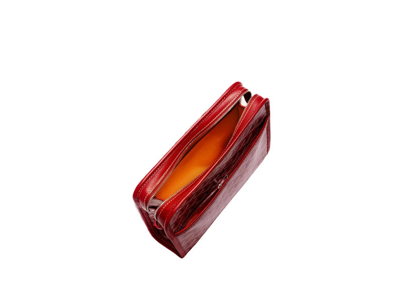 Goyard Jouvence Toiletry Bag MM Red