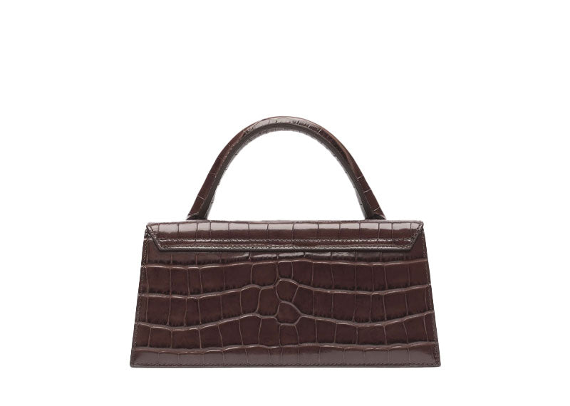 Jacquemus Le Chiquito Long Bag Dark Brown