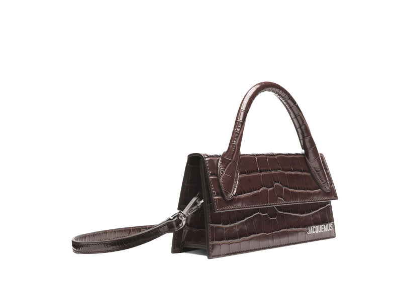 Jacquemus Le Chiquito Long Bag Dark Brown