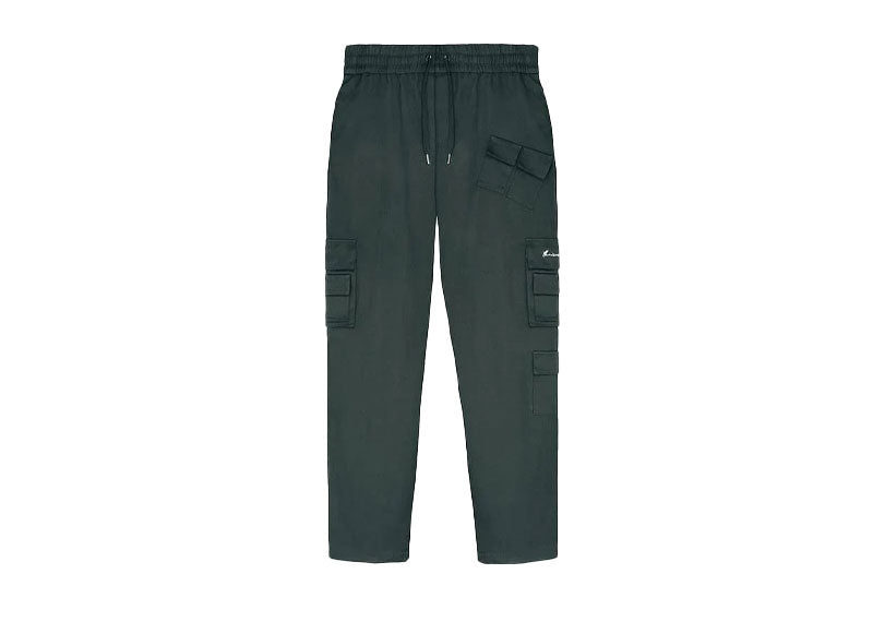 Maniere De Voir Multi Pocket Cargo Pants Forest Green