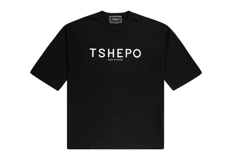 TSHEPO Made In Africa Oversized T-Shirt Black
