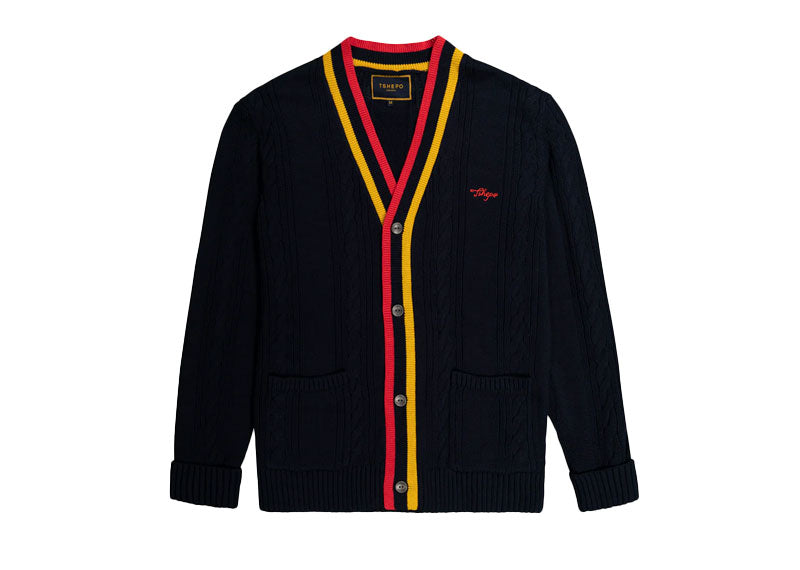 TSHEPO Knitted Cardigan Navy
