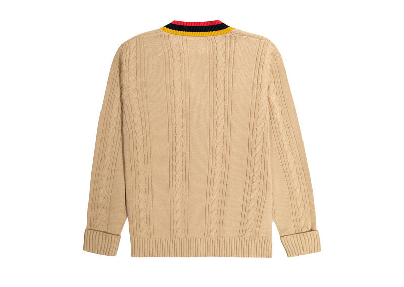 TSHEPO Knitted Cardigan Beige