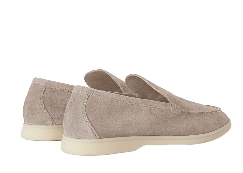 Loro Piana Summer Walk Loafer Suede Classic Beige