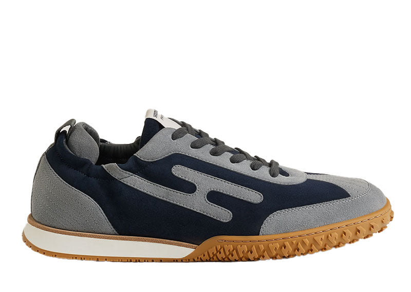 Hermes Jet Sneaker Marine / Gris Orage