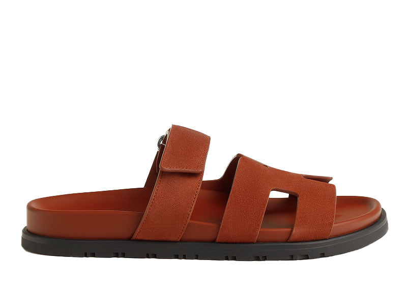 Hermes Chypre Sandal Suede Goatskin Muscavado (Women's)