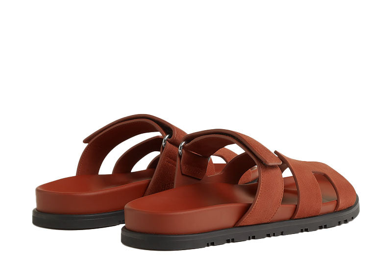 Hermes Chypre Sandal Suede Goatskin Muscavado (Women's)