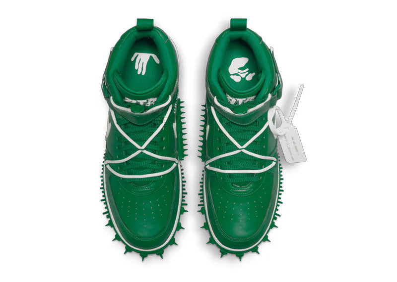 Nike Air Force 1 Mid Off-White Pine Green