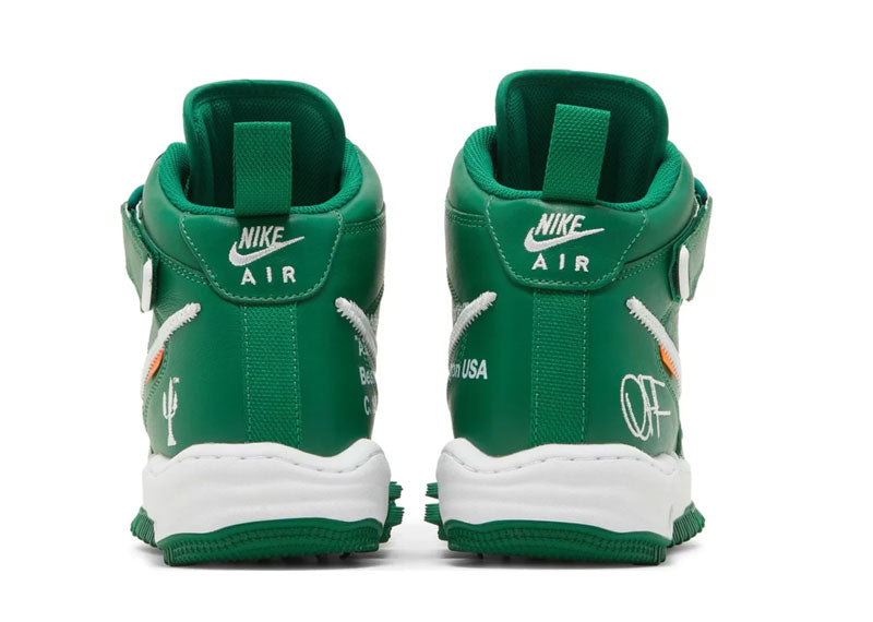 Nike Air Force 1 Mid Off-White Pine Green