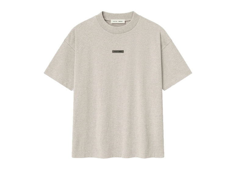 Fear of God Essentials Classic Short Sleeve T-Shirt Heather Stone