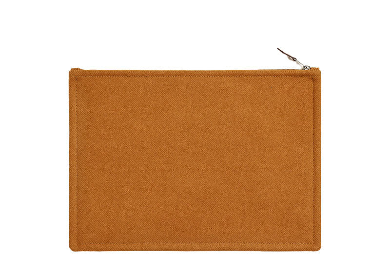 Hermes H Natte Case Large Model Cognac