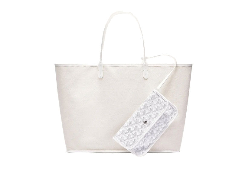 Goyard Saint Louis Tote PM White