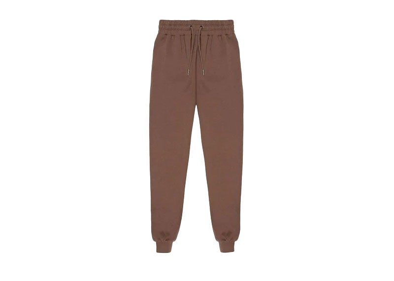Maniere De Voir Neoprene Oversized Joggers Brown