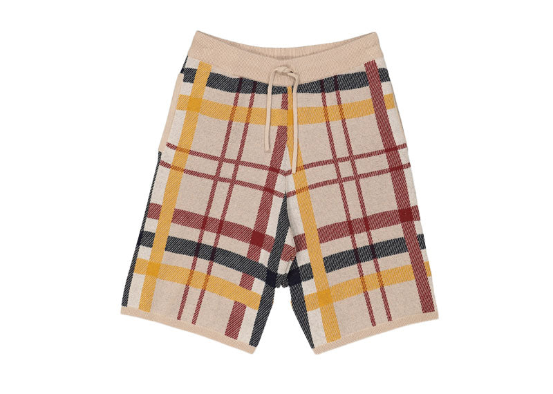 TSHEPO Checkered Knit Shorts Multi