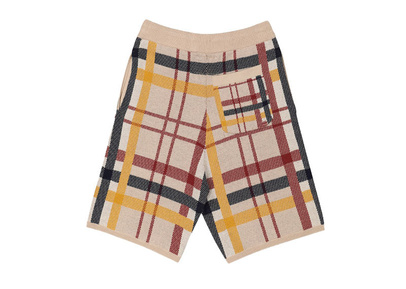 TSHEPO Checkered Knit Shorts Multi