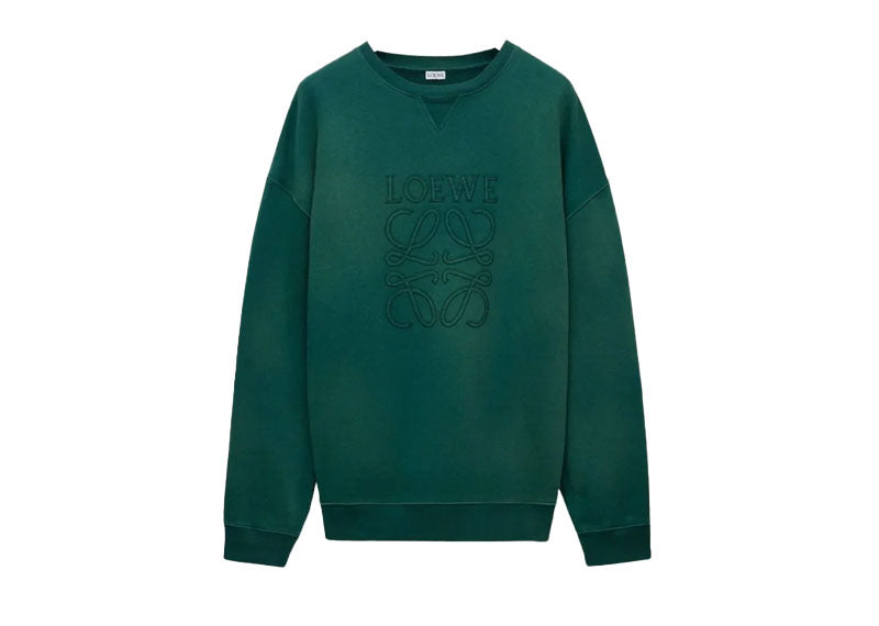 Loewe Anagram Sweatshirt Dark Green