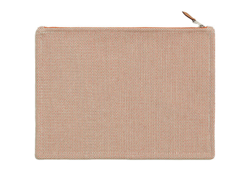 Hermes Faubourg Corner Case Large Model Orange Ficelle