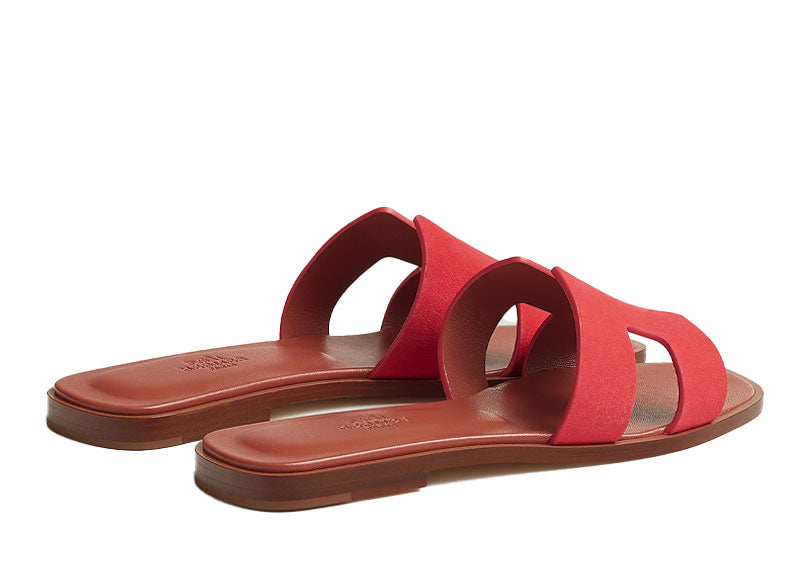 Hermes Oran Sandal Rouge Cinetique