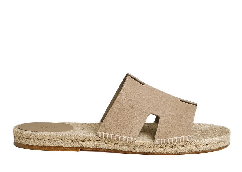 Hermes Antigua Espadrille Beige Sable