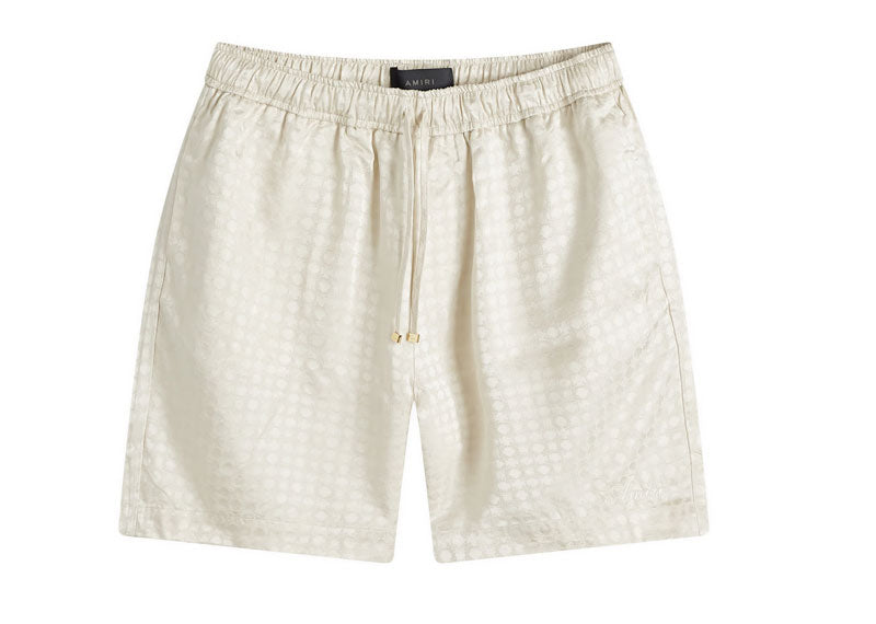 Amiri MA Quad Jacquard Short Alabaster