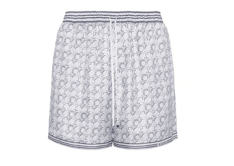 Amiri MA Quad Silk Short Asphalt
