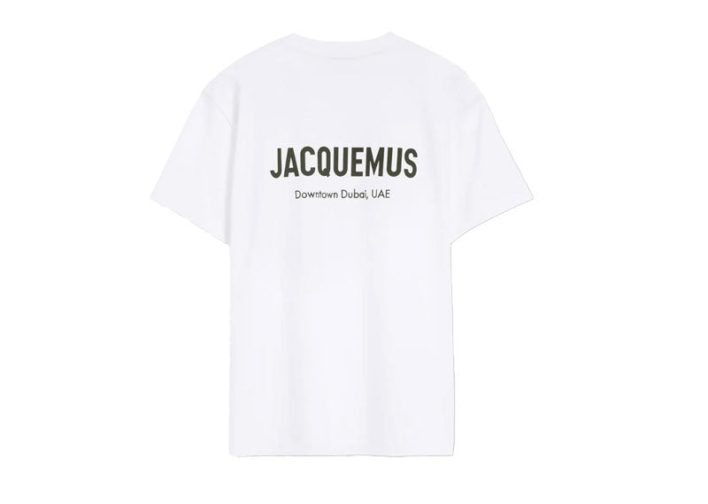 Jacquemus Downtown Dubai T-Shirt White