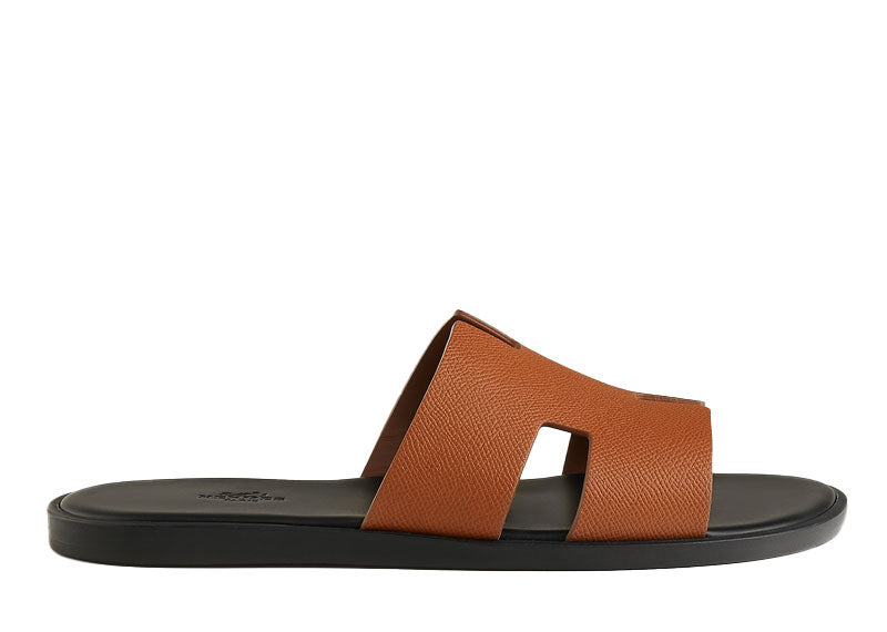 Hermes Izmir Sandal Gold Epsom Calfskin Leather
