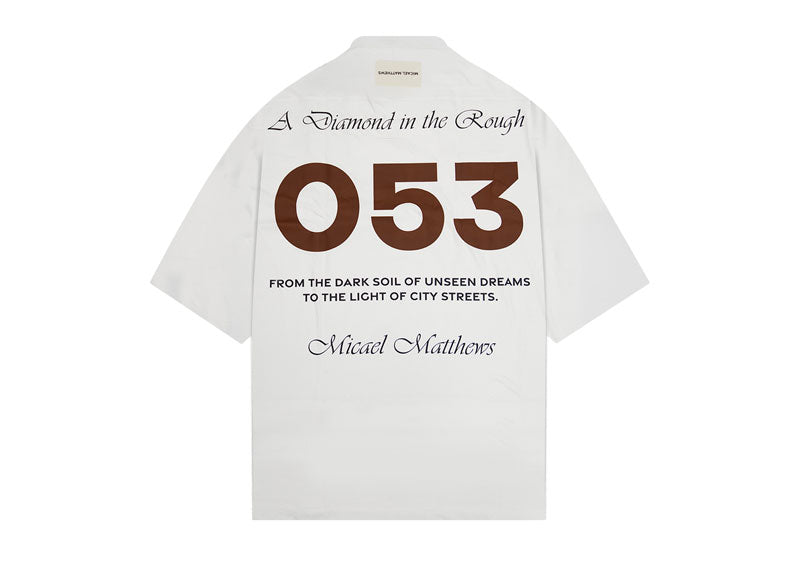Micael Matthews 053 Diamond T-Shirt White