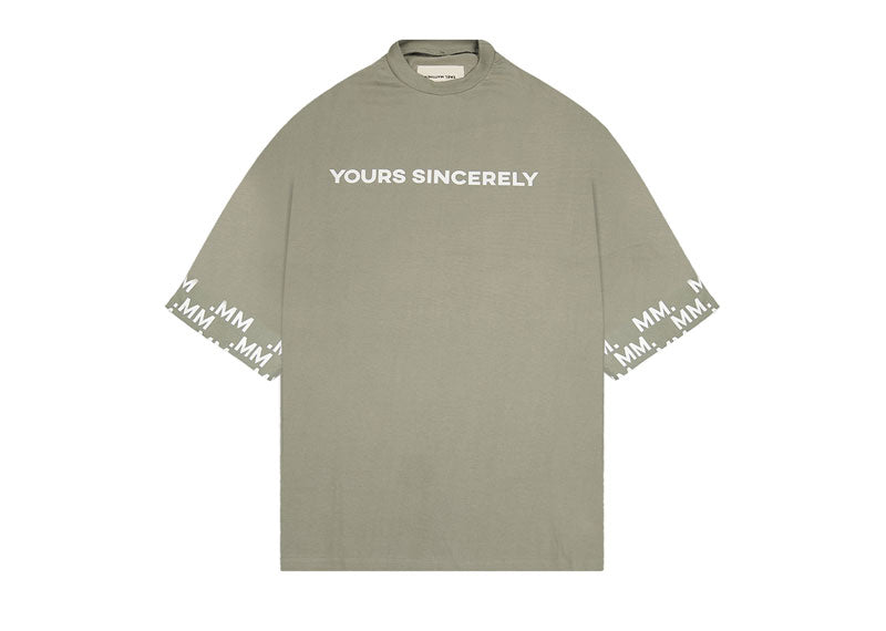 Micael Matthews Yours Sincerely T-Shirt Grey