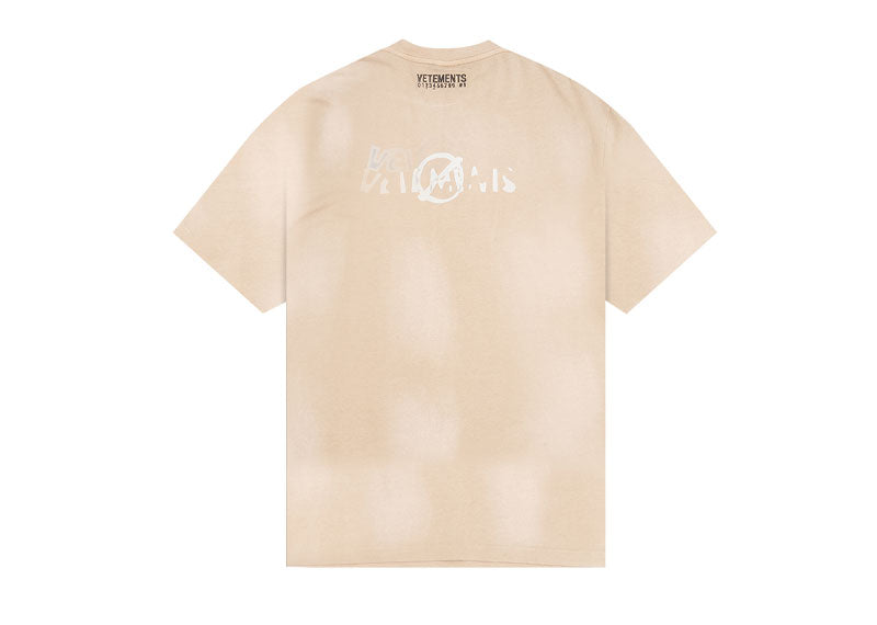 Vetements Block T-Shirt Brown
