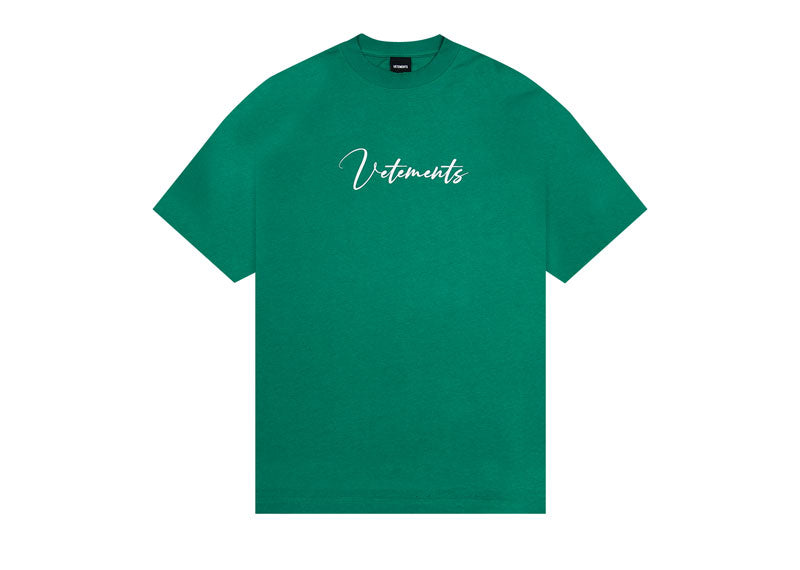 Vetements 25 Autumn / Winter T-Shirt Forest Green