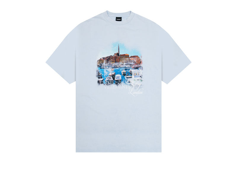 Vetements City T-Shirt Baby Blue