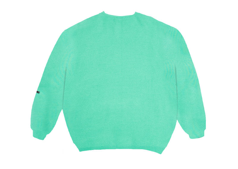 Vetements Logo Sweater Pine Green