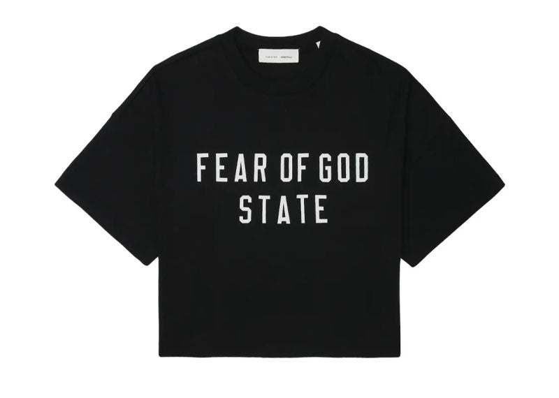 Fear of God Essentials Boxy T-Shirt Jet Black