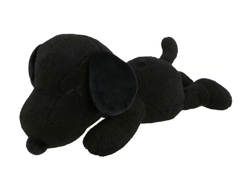 KAWS x Uniqlo x Peanuts Snoopy Plush (Medium) Black