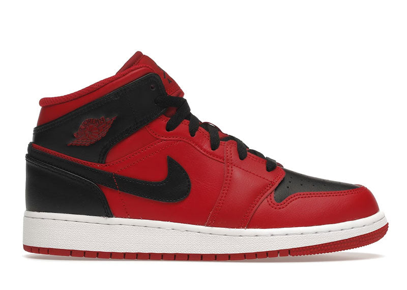 Jordan 1 Mid Reverse Bred (2021) (GS)