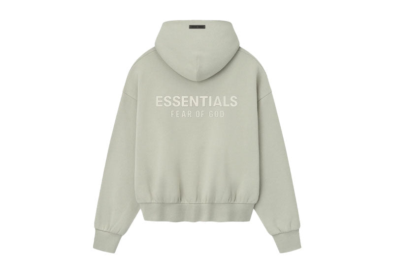 Fear of God Essentials Classic Fleece Hoodie Concrete Heather