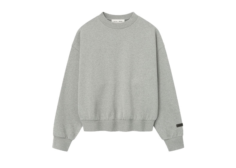 Fear of God Essentials Classic Fleece Crewneck Concrete Heather