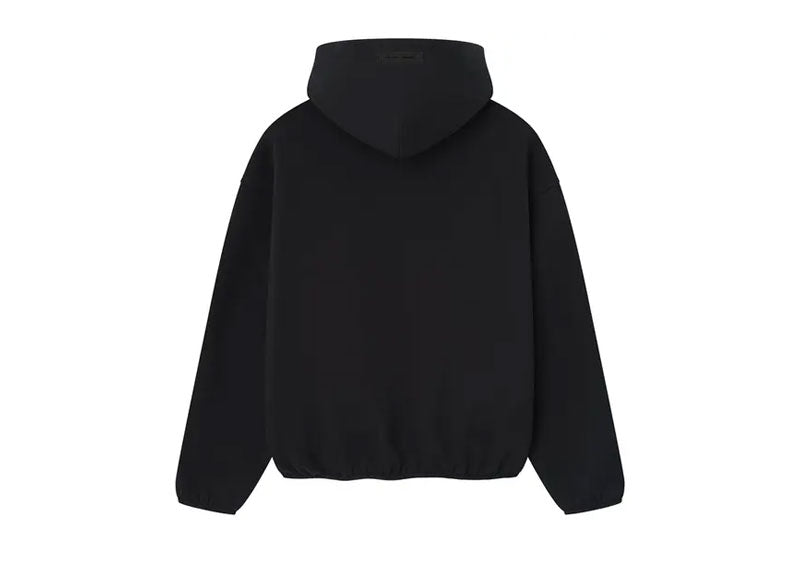 Fear of God Essentials Modern Fleece Hoodie Jet Black (SS25)