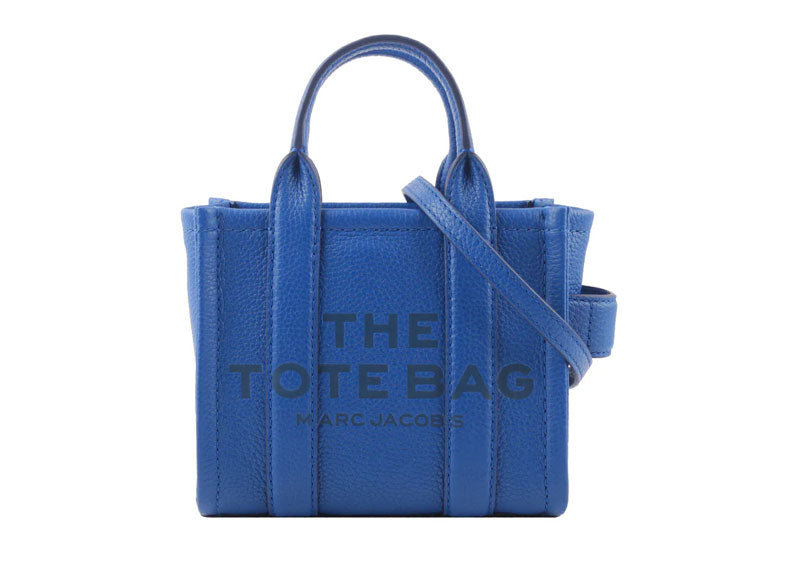 Marc Jacobs 'The Leather Mini Tote Bag' Tote Cobalt