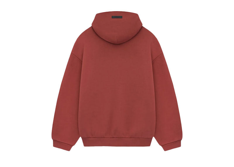 Fear of God Essentials Fleece Hoodie Crimson