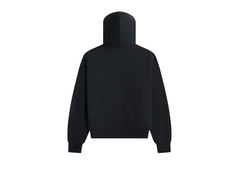 Fear of God Essentials Heavy Fleece Vintage Shrunken Hoodie Black