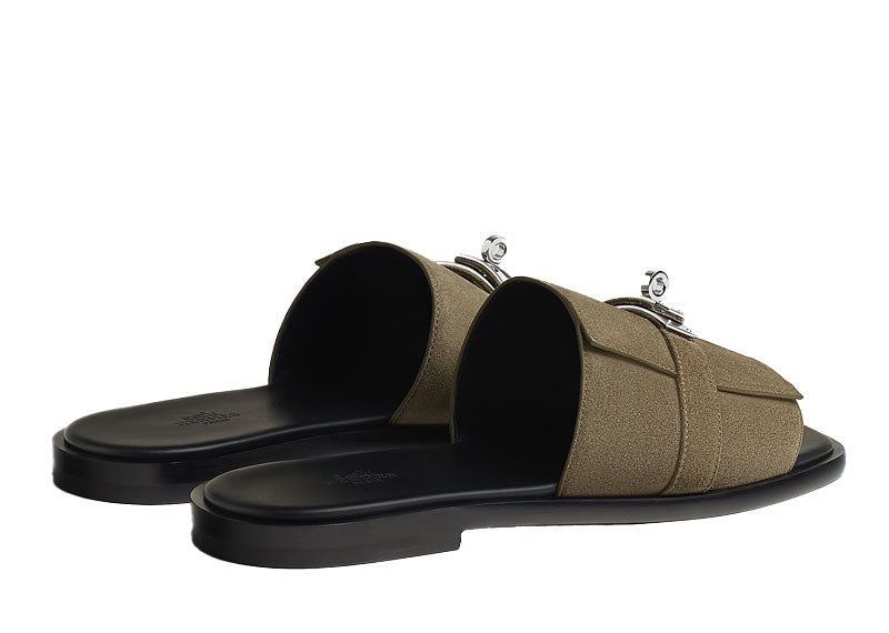 Hermes Gabriel Sandal Etoupe